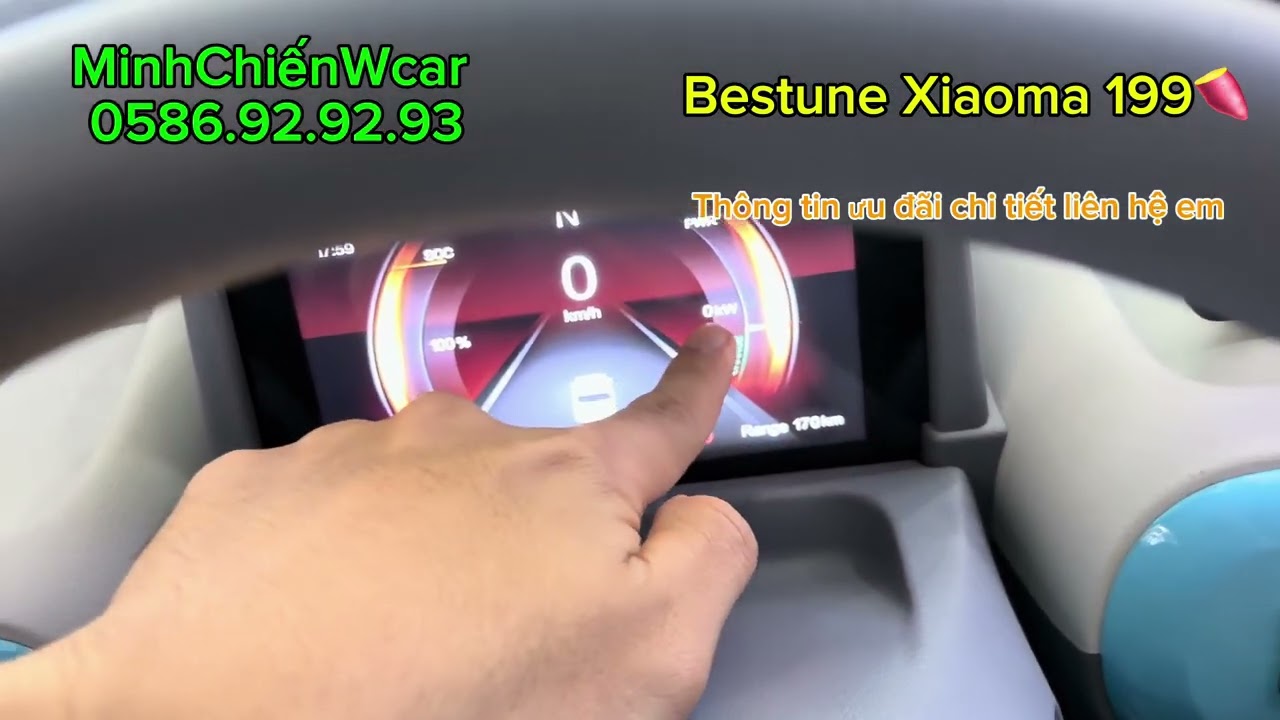 Review và Hướng dẫn sử dụng nhanh Bestune Xiaoma 170km cho 1 lần sạc