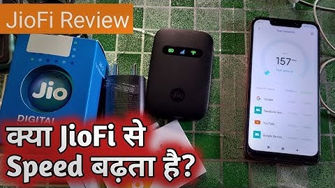 Internet Speed in JioFi vs Mobile (Jio Sim) | JioFi JMR540 Unboxing & Review