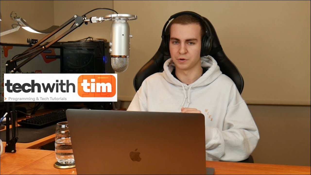 Tech With Tim youtube thumbnail