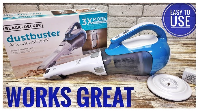 BLACK+DECKER dustbuster Cordless Handheld Vacuum, Flexi Blue/Grey/White  (HHVI315JO42)