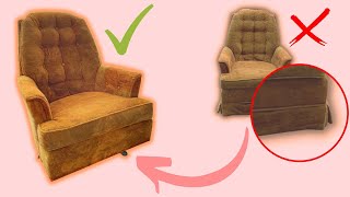 Skirt Removal for EASY PROFIT | Swivel Chair Edition | Episode 2
