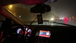 Astra Gece Yağmurlu Türkü Eşli̇ği̇nde Sürüş