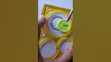 Relaxing Spirograph Patterns | Stress Relief Drawing #shorts #asmr #Spirograph #satisfying