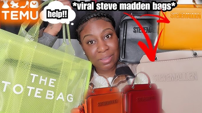 Found the viral Steve Madden Bag at TJ Maxx!!😍🖤 The quality feels am