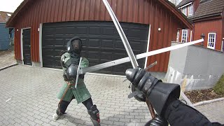 Longsword sparring