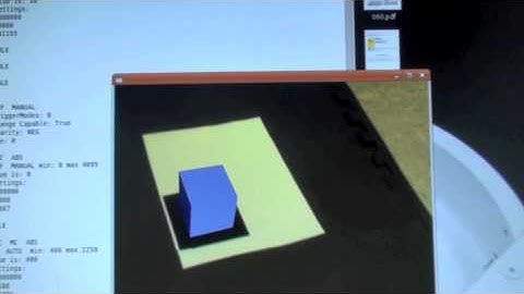 Test Artoolkit for Virtual 3D Reality