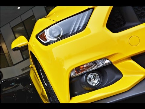 New Uk RHD Ford Mustang Yellow