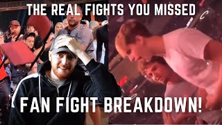 Breaking Down Fan Fights At Jake Paul vs Tyron Woodley Boxing Match *SERIOUSLY*