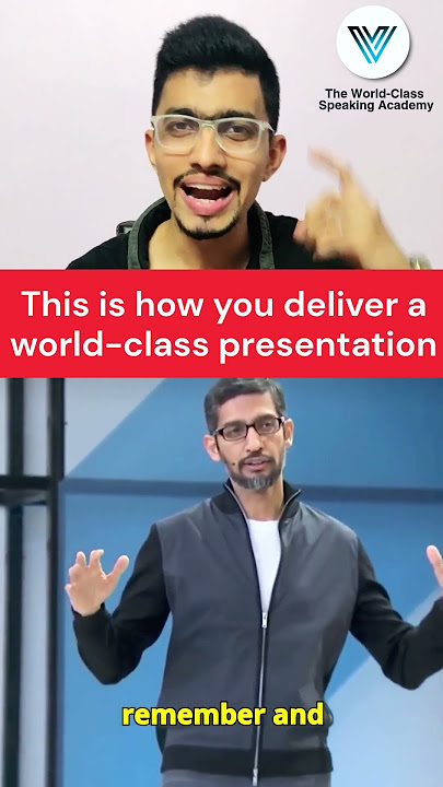 Best #1 technique to deliver any presentation | Google CEO presentation | Chinmay Naik PPT Tips