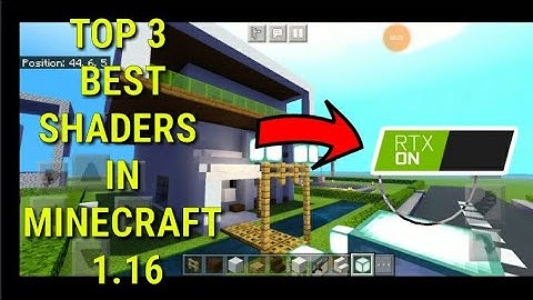 TOP 3 BEST SHADERS IN MINECRAFT 1.16 [NOT CLICKBAIT]