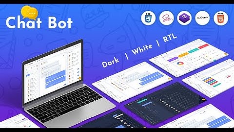 Chat bot Bootstrap 5 Admin Dashboard Template with Dark LTR Theme
