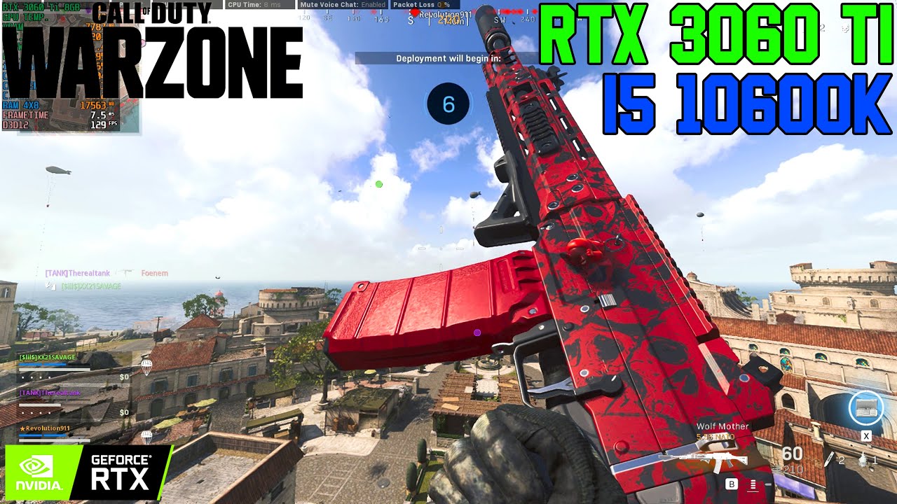 Call of Duty : Warzone Fortune's Keep | RTX 3060 Ti 8GB ( ULTRA Settings RTX ON / DLSS ON )