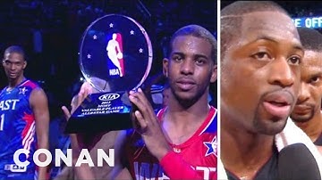 Chris Bosh Is The King Of Photobombs | CONAN on TBS
