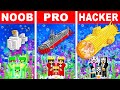 NOOB vs PRO: FAMILY SUBMARINE HOUSE Build Challenge in Minecraft!