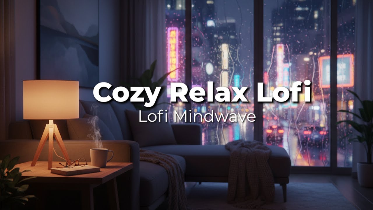 Cozy Relax Lofi • Soft Chill Beats for Stress Relief & Peaceful Evenings