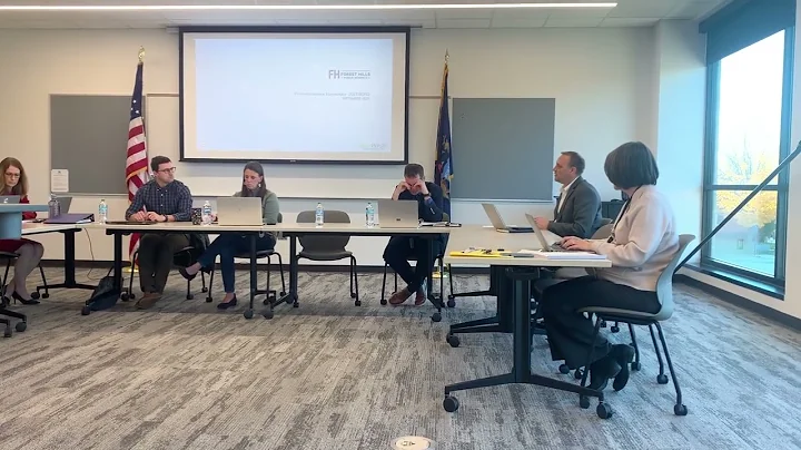 FHPS BOE Finance Meeting 11 4 25, Part 2 Agenda Items I-II