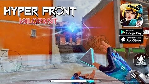 Valorant mobile  iOS / Android (hyper front tariler)| #valorant | #hyperfront | #androidgameplay