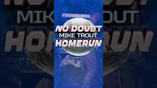HOME RUN MIKE TROUT 478ft🤩, MLB THE SHOW MOBILE #mlbtheshow #mlb #baseball #gaming #shorts #beisbol