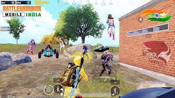 BGMI- Battleground Mobile India Fun Gameplay  | Indian Pubg, Battleground Gameplay Video | LucifeR