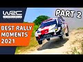 Top 10 WRC Rally Moments of 2021 - PART 2 - Rally Crashes, WRC Wins and Best Moments of WRC 2021