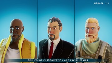 Unreal Engine 4 - Stylized Modular Character (Update 1.1)