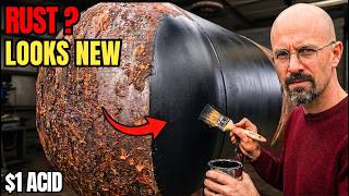 This $1 Acid TURNS Rust Into the STRONGEST Coating, Permanently (Coatings Industry Buried This)
