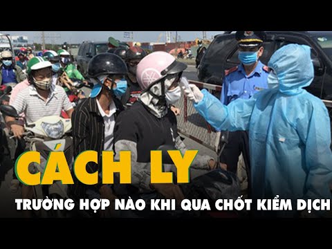 Video Khi qua chốt kiểm dịch TP.HCM, trường hợp nào sẽ xem... - youtube