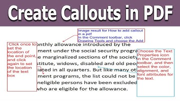 How to Create Callouts in PDF Document in Foxit PhantomPDF