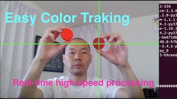 Easy. High speed color tracking with opencv, python tutorial