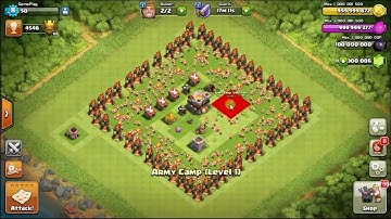 Clash of Clans v8.709 Everything UnlimitedMOD Hack APK !