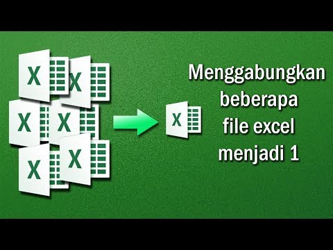 Video: Cara Mentransfer Data Dari Beberapa Lembar Menjadi Satu Di Excel