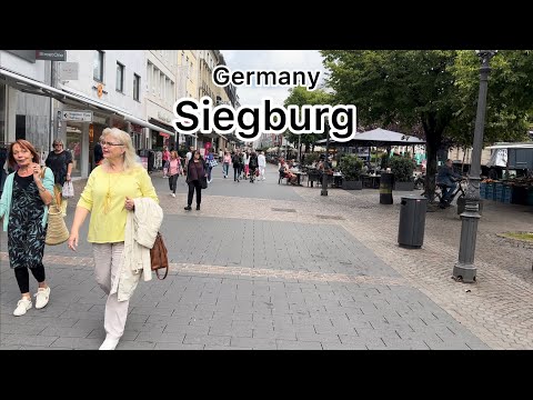 Siegburg, City Germany 4K HDR 60FPS