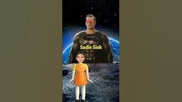 The Evil Superman Destroyed Squid Game Doll. #shorts