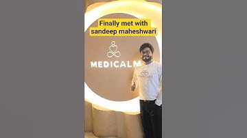 “आखिरकार संदीप माहेश्वरी सर से मुलाकात हुई 🙏✨#SandeepMaheshwari #SandeepMaheshwariLive