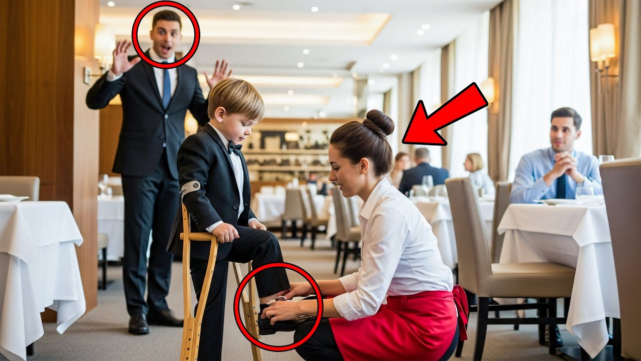 No doctor could… but the waitress did the impossible with the millionaire’s son!