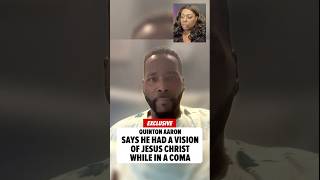 Actor had vision of Jesus, Quinton Aaron #hollywood #Jesus #visions