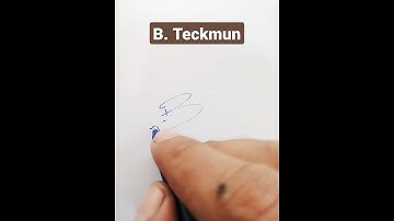 B. Teckmun Name Signature Request done