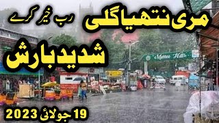 murree #nathiagali live today heavy rain | #murree live | murree weather this weak | مری کا موسم