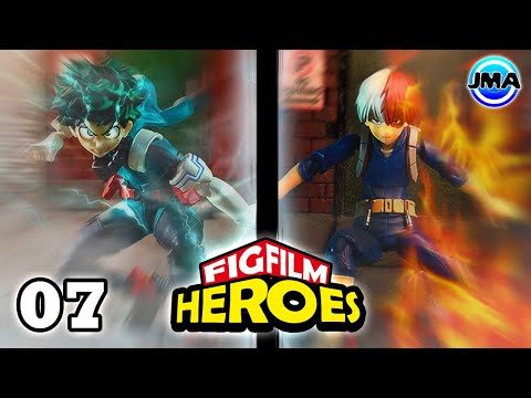 FIGFILM Heroes EP 07: Deku vs Todoroki ❄🔥 MY HERO ACADEMIA - Stop Motion / JM Animation