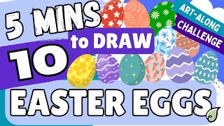 Easter Egg Art Challenge | Spring Art Games screenshot 1