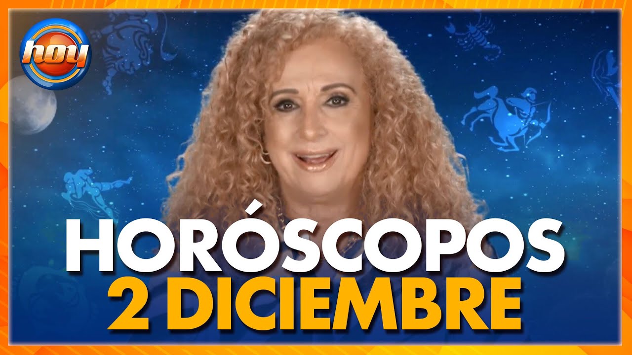 HORÓSCOPOS 2 de diciembre 2024 | Mizada Mohamed | Programa Hoy - YouTube