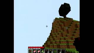 Minecraft 1.7.3 for Nintendo Wii Homebrew | Direct Gameplay Capture