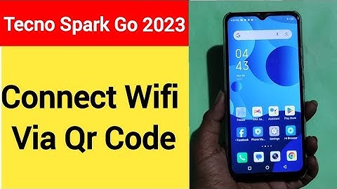 How to connect WiFi via QR code, Tecno Spark go 2023 me Bina password ke Wi Fi connect kaise karen