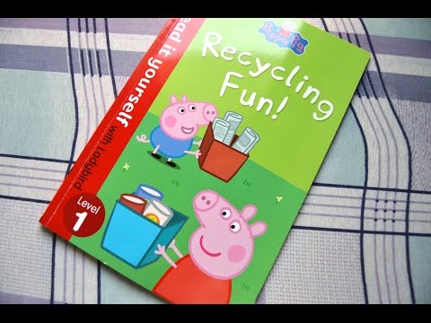 Свинка Пеппа. Recycling Fun. Книжка про свинку Пеппу