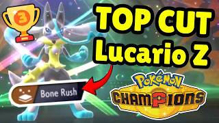 Top 4 Tournament Mega Lucario Z! Pokemon Champions VGC Regulation M-C Ranked Competitive!