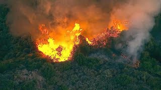 The mendocino complex fire -- so big it can be seen from space will
likely burn for rest of month. at 450 square miles, is already biggest
...