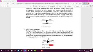 Lab 2 Experiment 2 DC Characteristics of Diodes