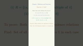 NCERT Class 12 Maths Relations and Functions Ex 1.1 Q9 | Animated Solution #shorts #class12maths