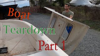 Tearing my New Boat apart! Bowfishing Boat Build