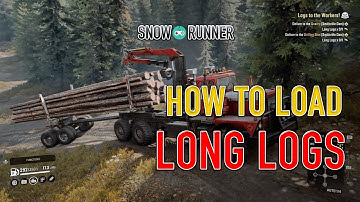 How to loading Long Logs. Snowrunner. PS4